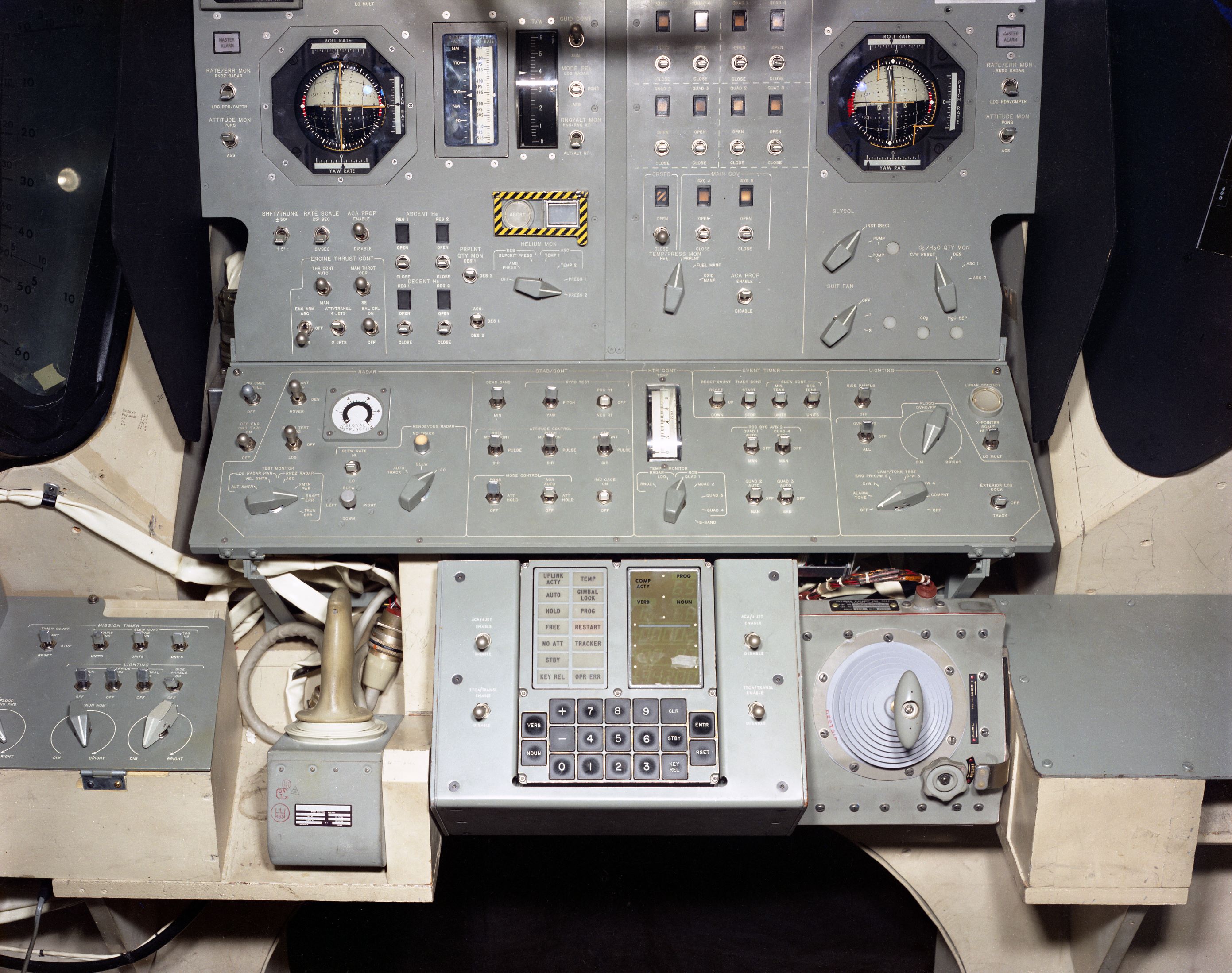 Apollo Primary Navigation, Guidance, and Control System for the Lunar Excursion Module Simulator