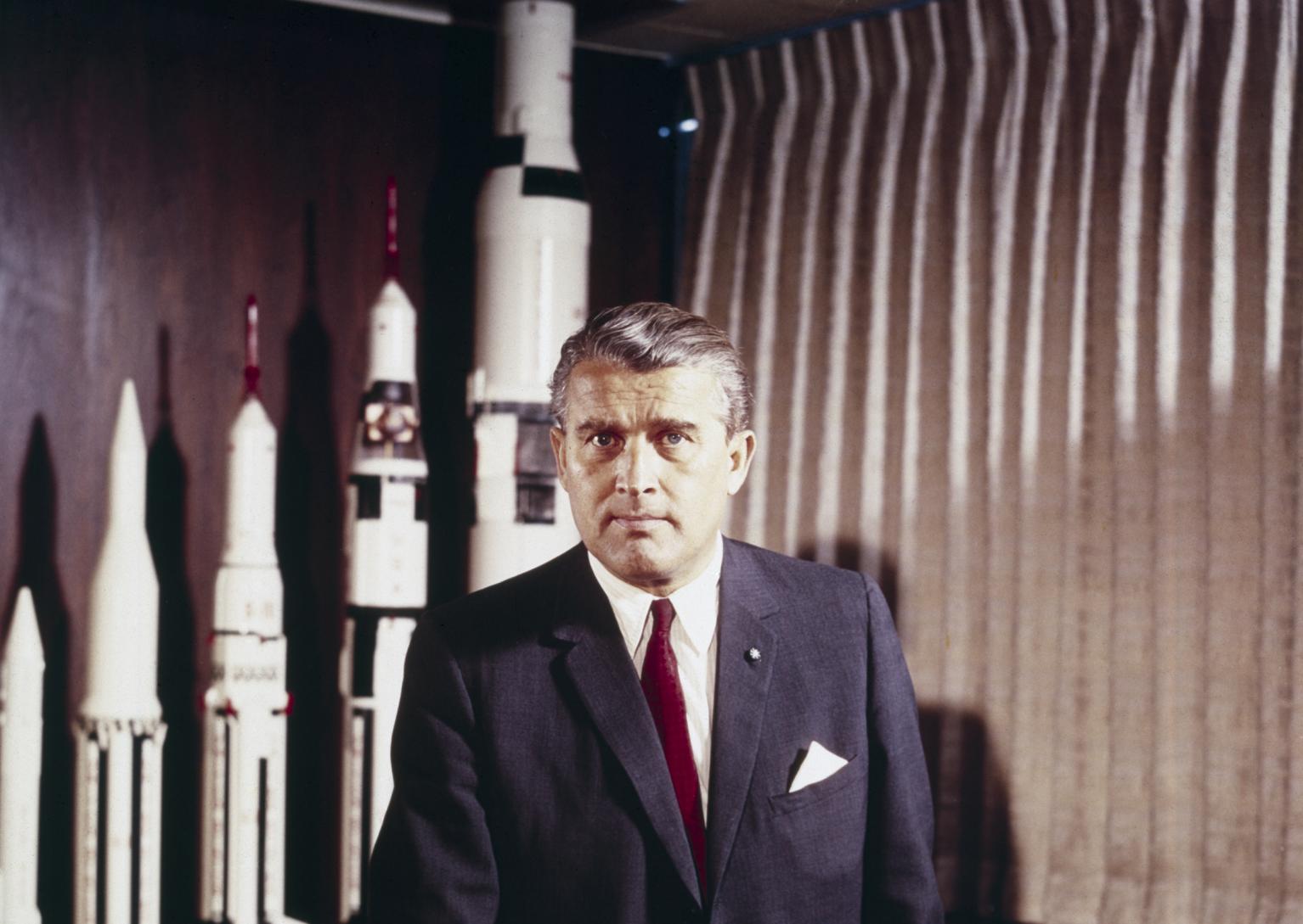 Wernher Von Braun Dr. Wernher Von Braun Portrait