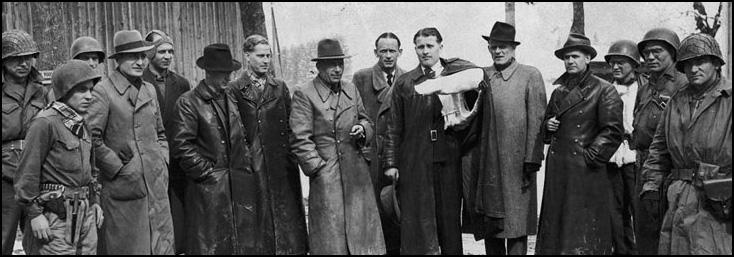 Von Braun and his team surrender to U.S. Von Braun and his team surrender to U.S.