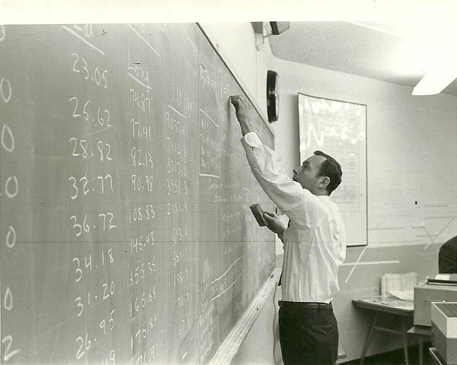 Fred Martin at Apollo Chalkboard Fred Martin at Apollo Chalkboard