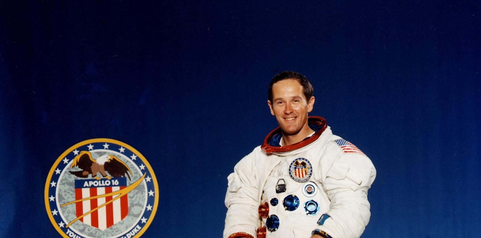 Astronaut Charles Duke