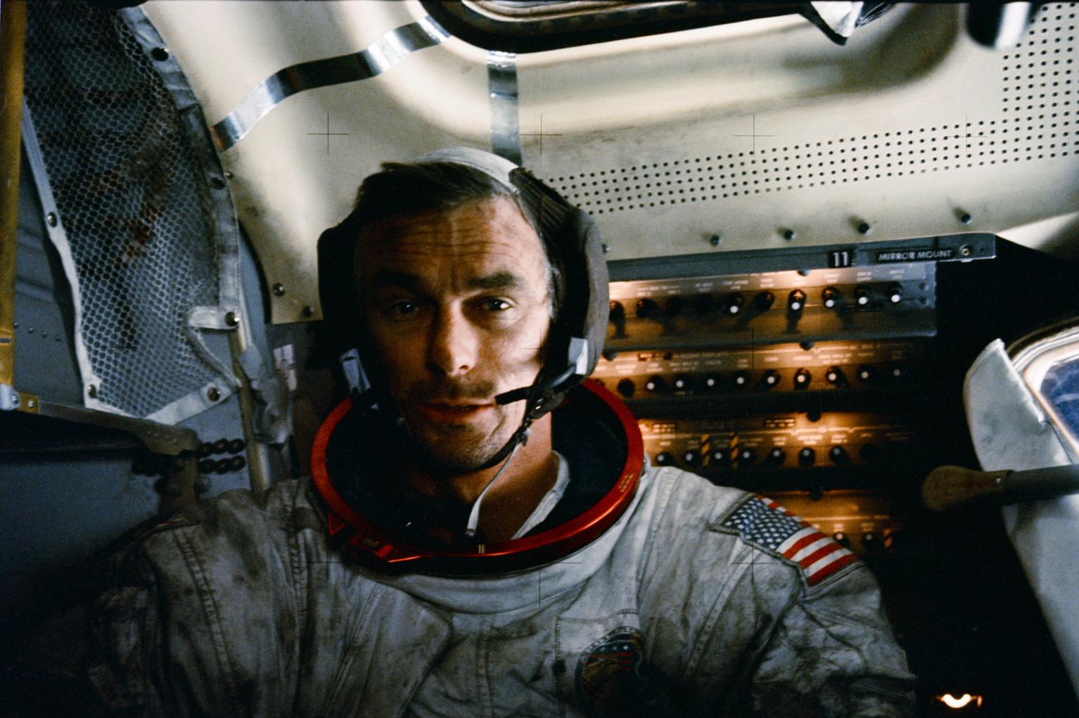 Astronaut Eugene A. Cernan, Apollo 17