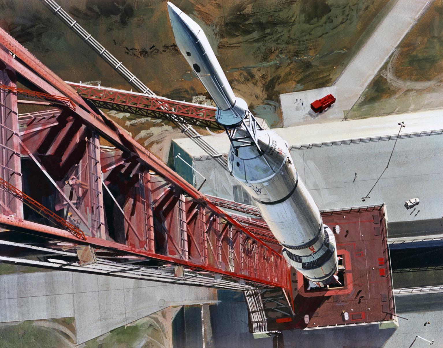 Apollo Spacecraft and Saturn V Rocket