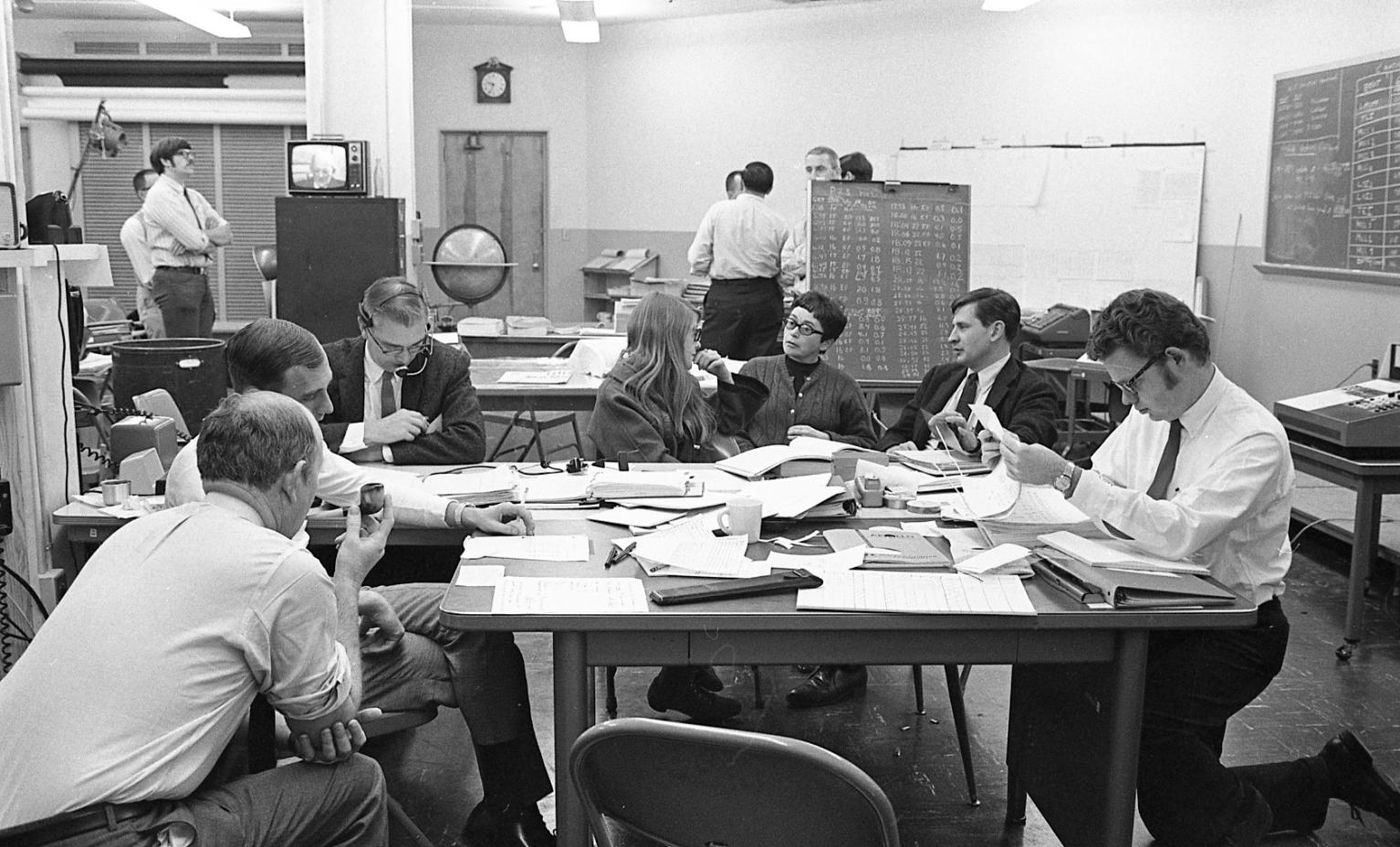Mission Support Engineers for Apollo 8 Mission Support Engineers for Apollo 8