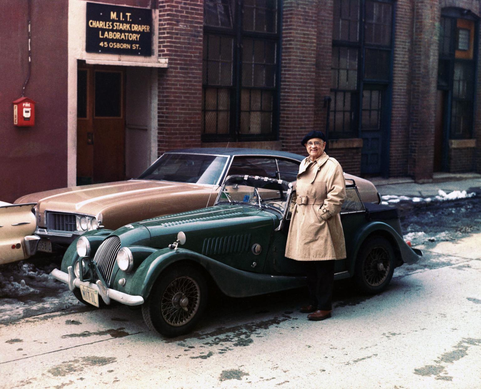 Doc Draper In Front Of the MIT Instrumentation Lab Doc Draper In Front Of the MIT Instrumentation Lab