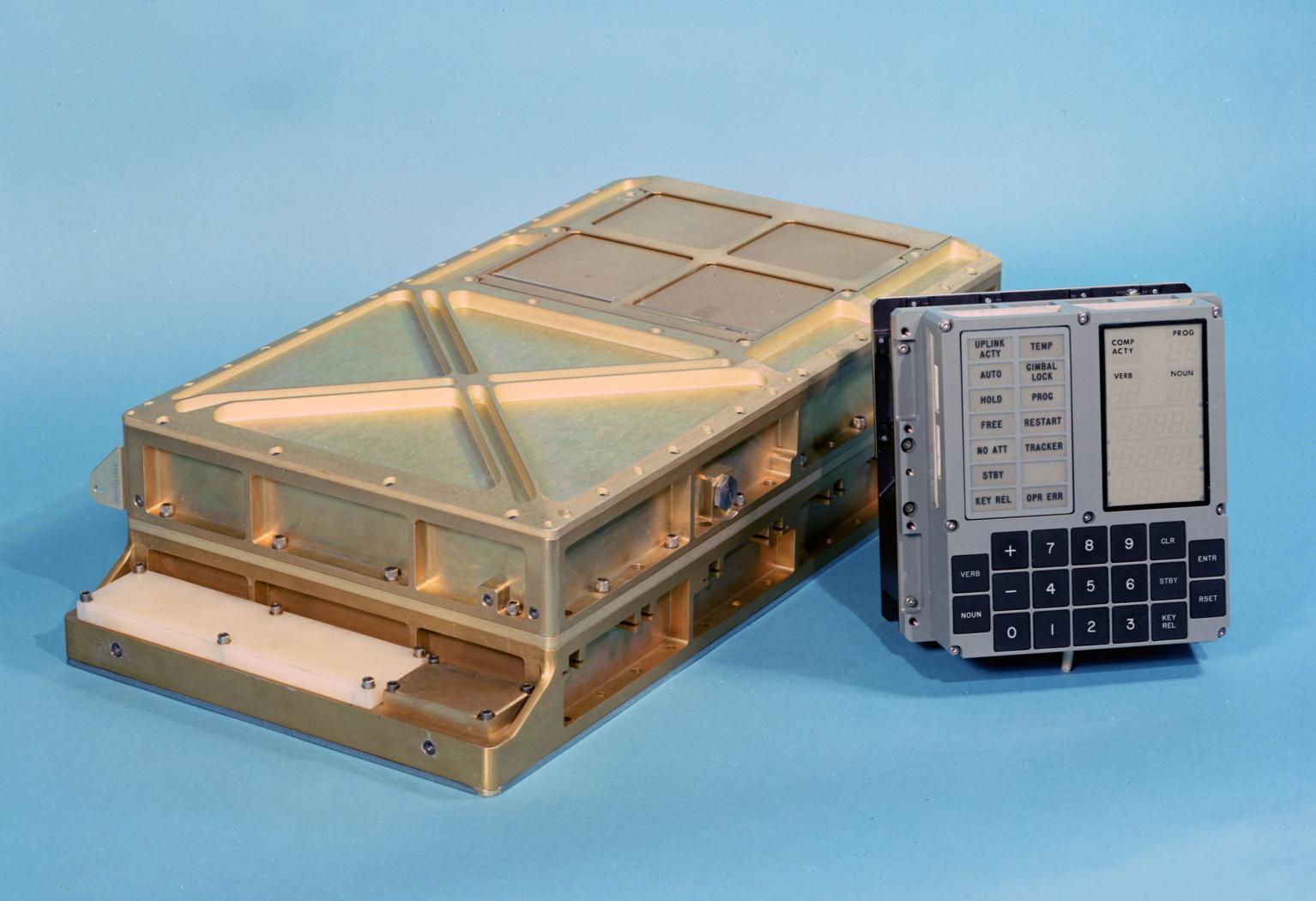 Apollo Guidance Computer Block II with DSKY Apollo Guidance Computer Block II with DSKY