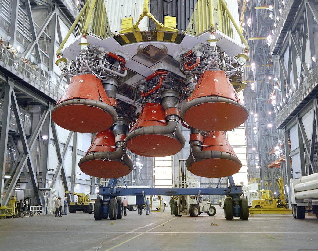 Saturn V Rocket with Five F-1 Engines Saturn V Rocket with Five F-1 Engines
