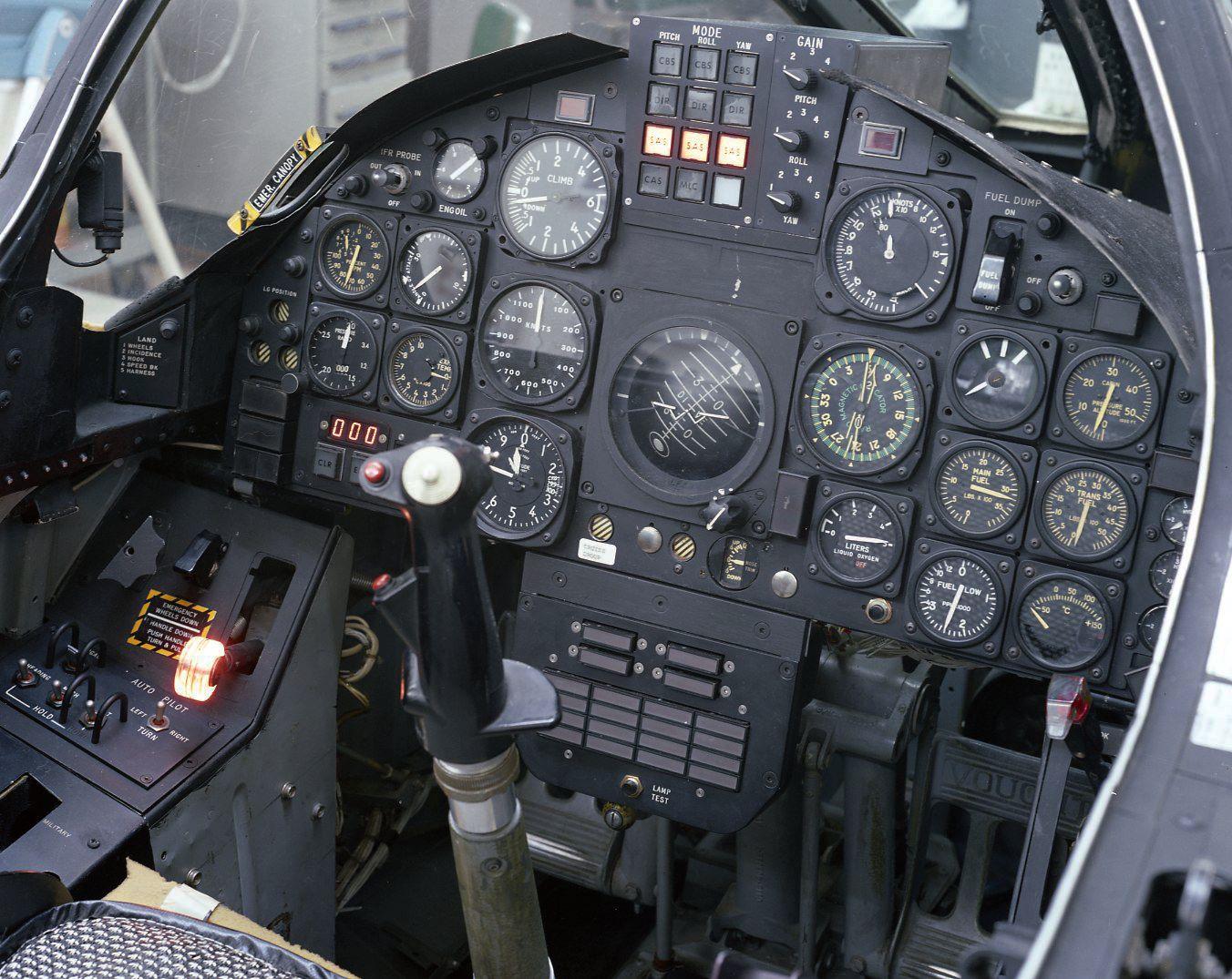 F-8 Digital Fly-By-Wire Cockpit