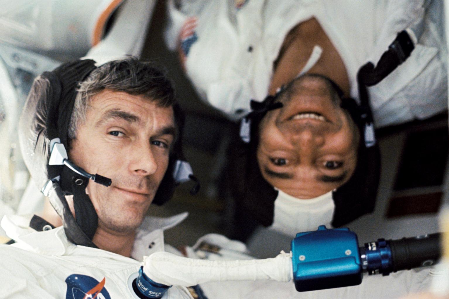 Astronauts Eugene A. Cernan and Ronald E. Evans Astronauts Eugene A. Cernan and Ronald E. Evans