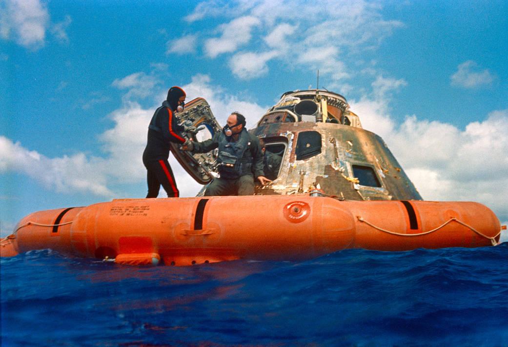 apollo 11 splashdown