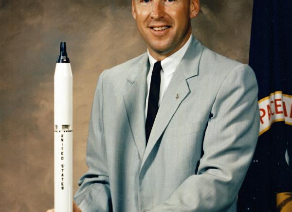 Portrait Of Astronaut James Lovell Portrait Of Astronaut James Lovell