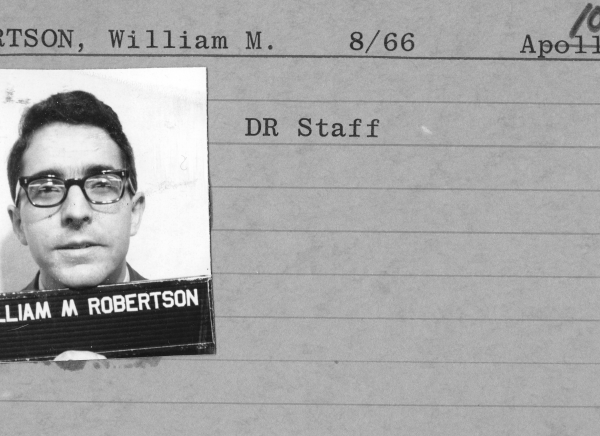 Bill Robertson Employee Card Bill Robertson Employee Card