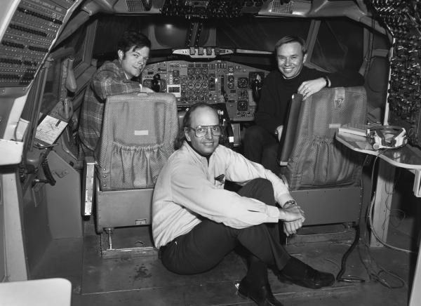 Fraser, Deyst and Hopkins in Simulator