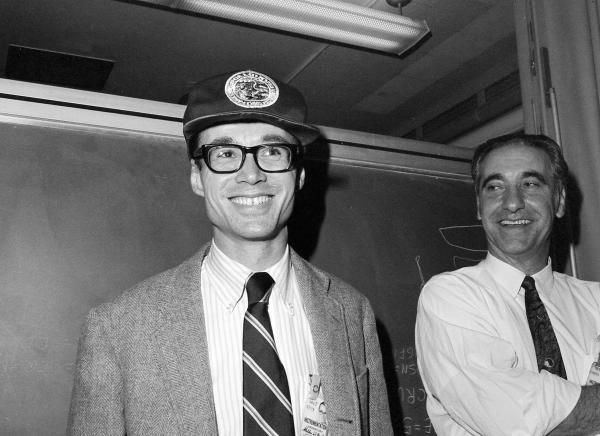 Sheldon Buck Sheldon Buck at Apollo Splashdown Party, December 1972