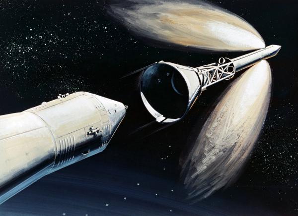 Launch Escape System Jettisoned From the Apollo Spacecraft Launch Escape System Jettisoned From the Apollo Spacecraft