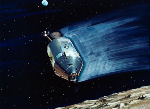 Illustration of the Apollo Mission Command Module Illustration of the Apollo Mission Command Module