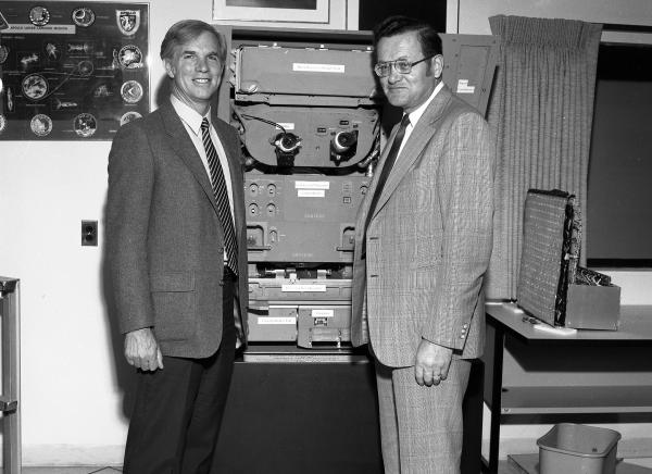 Astronaut Dave Scott & Eldon Hall Astronaut Dave Scott & Eldon Hall