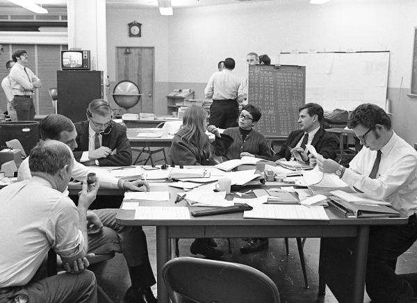 Mission Support Engineers for Apollo 8 Mission Support Engineers for Apollo 8