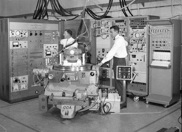 IMU Tests Conducted At Inertial Subsystem Area For Apollo With Jim Flanders IMU Tests Conducted At Inertial Subsystem Area For Apollo With Jim Flanders