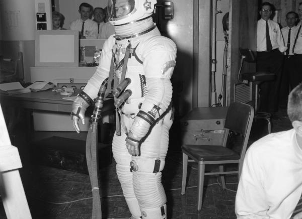 Pressure Suit Test Of Apollo Optical Simulation - March 23rd, 1964 Pressure Suit Test Of Apollo Optical Simulation - March 23rd, 1964