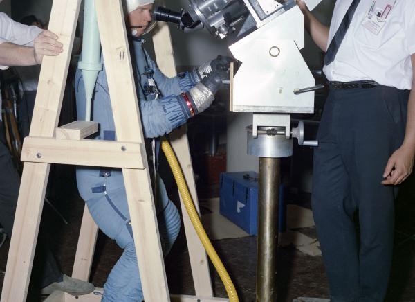 Pressure Suit Test - January 14th, 1966 Pressure Suit Test - January 14th, 1966
