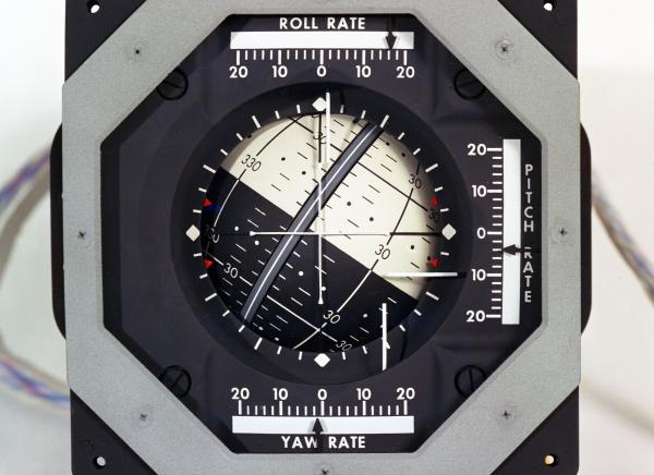 Flight Director Attitude Indicator and Gimbal Angle Sequencing Transformation Assembly Flight Director Attitude Indicator and Gimbal Angle Sequencing Transformation Assembly