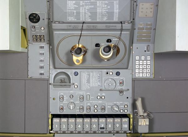 Mock-Up of the Apollo Primary Guidance, Navigation, and Control System Mock-Up of the Apollo Primary Guidance, Navigation, and Control System