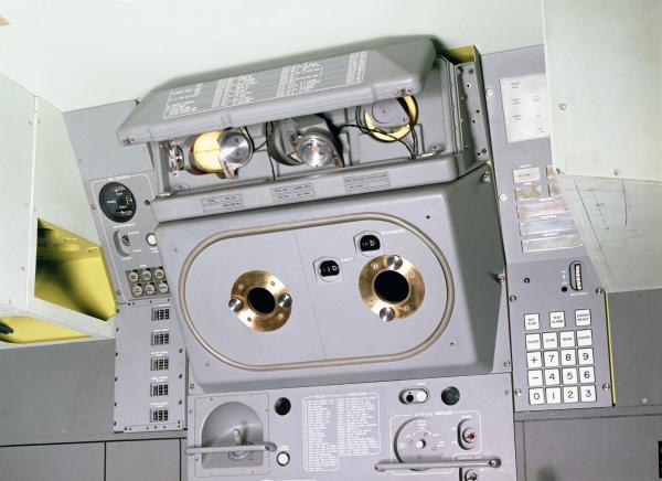 Mock-Up of the Apollo Primary Guidance, Navigation, and Control System Mock-Up of the Apollo Primary Guidance, Navigation, and Control System