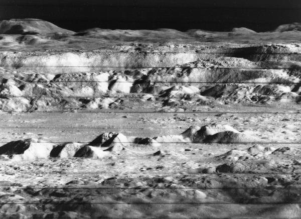 Series of Panoramic Images of the Moon's Surface Series of Panoramic Images of the Moon's Surface