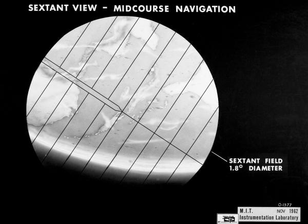 Apollo Sextant View - Midcourse Navigation Apollo Sextant View - Midcourse Navigation