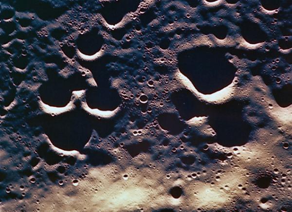 Apollo Moon Close-Up Apollo Moon Close-Up