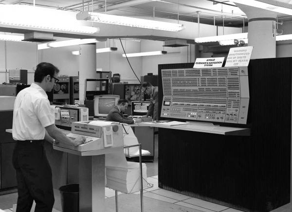 MIT Lab Testing the Apollo IBM System/360 Computer MIT Lab Testing the Apollo IBM System/360 Computer