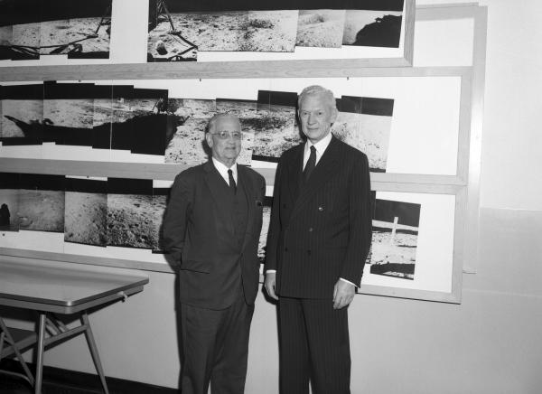 Visit To Draper Lab 7 Of Former French Premier Maurice Couve de Murville Visit To Draper Lab 7 Of Former French Premier Maurice Couve de Murville