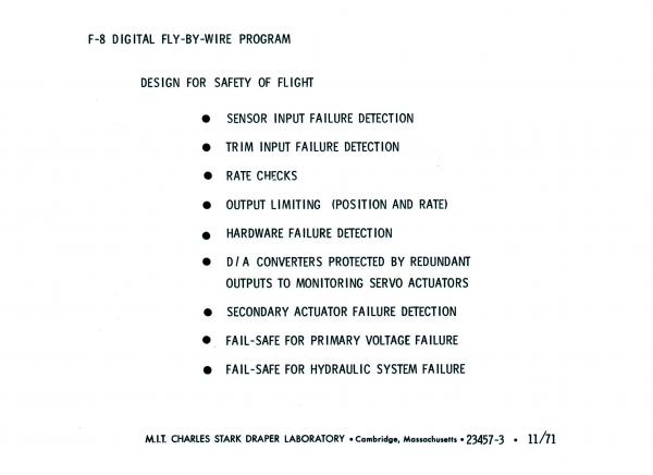 F-8 Digital Fly-By-Wire Program F-8 Digital Fly-By-Wire Program