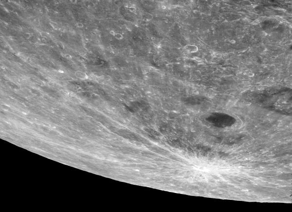 View of Lunar Surface as seen from Apollo 8 Spacecraft View of Lunar Surface as seen from Apollo 8 Spacecraft