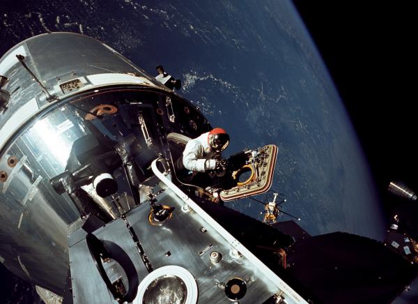 Apollo 9 Command and Service Module Docked with Lunar Module Apollo 9 Command and Service Module Docked with Lunar Module