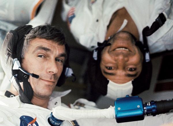 Astronauts Eugene A. Cernan and Ronald E. Evans Astronauts Eugene A. Cernan and Ronald E. Evans