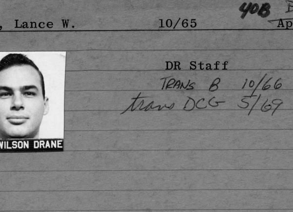 Lance Drane Employee Card Lance Drane Employee Card