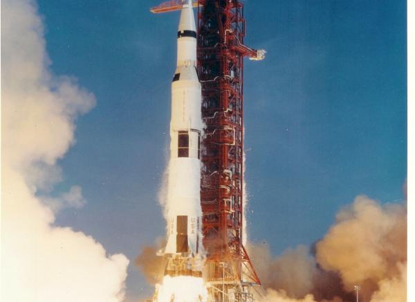 Launch of the Apollo 11 Saturn V Rocket Launch of the Apollo 11 Saturn V Rocket