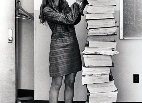 Margaret Hamilton with Code Margaret Hamilton with Code