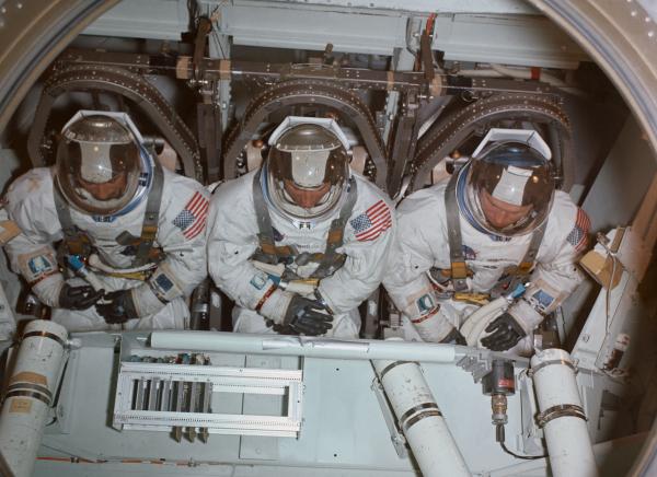 Apollo 8 Crew Centrifuge Training Apollo 8 Crew Centrifuge Training