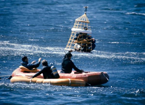 Apollo 8 Water Egress Training Apollo 8 Water Egress Training