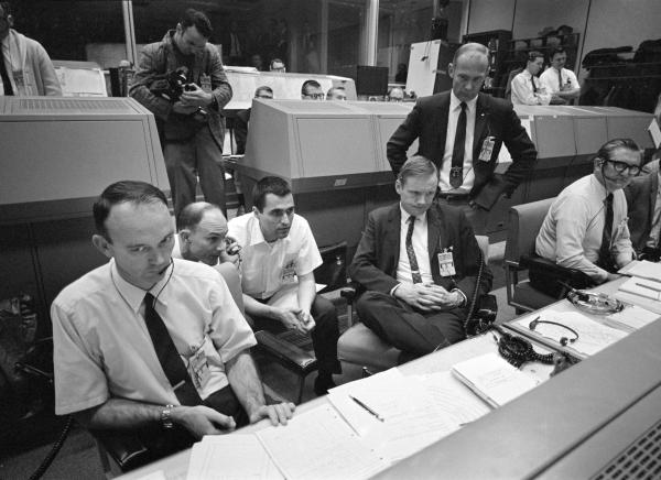 NASA Mission Control During Apollo 8 NASA Mission Control During Apollo 8