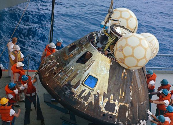 Apollo 13 Recovery Operations of Command Module Apollo 13 Recovery Operations of Command Module