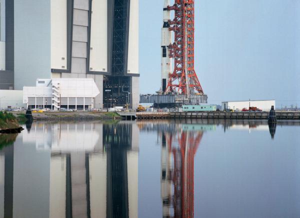 Saturn V on Crawler at VAB - KSC Saturn V on Crawler at VAB - KSC