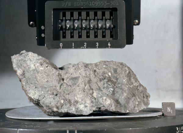 Lunar Rock Sample Lunar Rock Sample