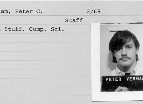 Peter Vernam Employee Card Peter Vernam Employee Card