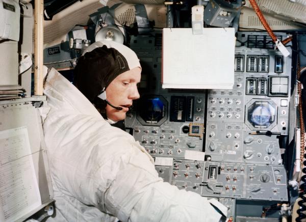 Astronaut Neil Armstrong Simulation Training Astronaut Neil Armstrong Simulation Training