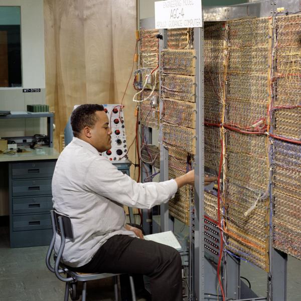 Apollo Guidance Computer Integrated Circuit Model