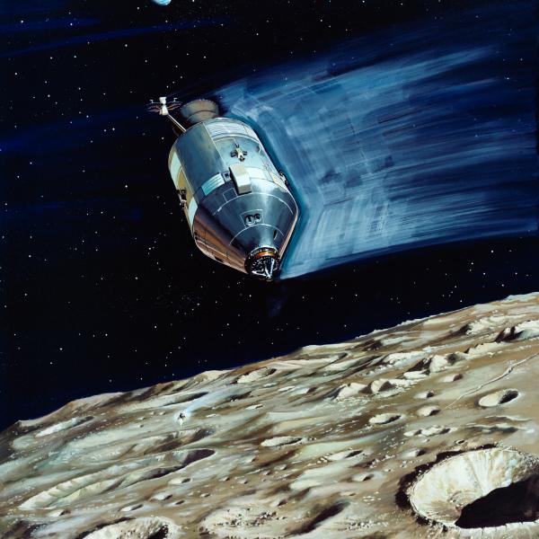 Illustration of the Apollo Mission Command Module